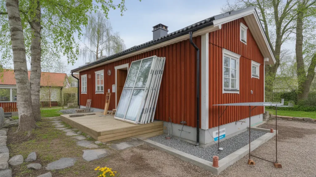 bygga uterum i maj bygglov grund och glas som f rl nger utes songen
