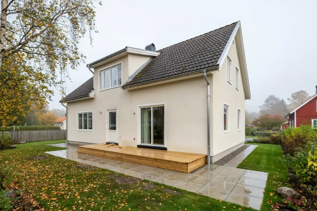 septemberprojekt som h jer husets v rde bygg smart innan h stens regn och kyla kommer