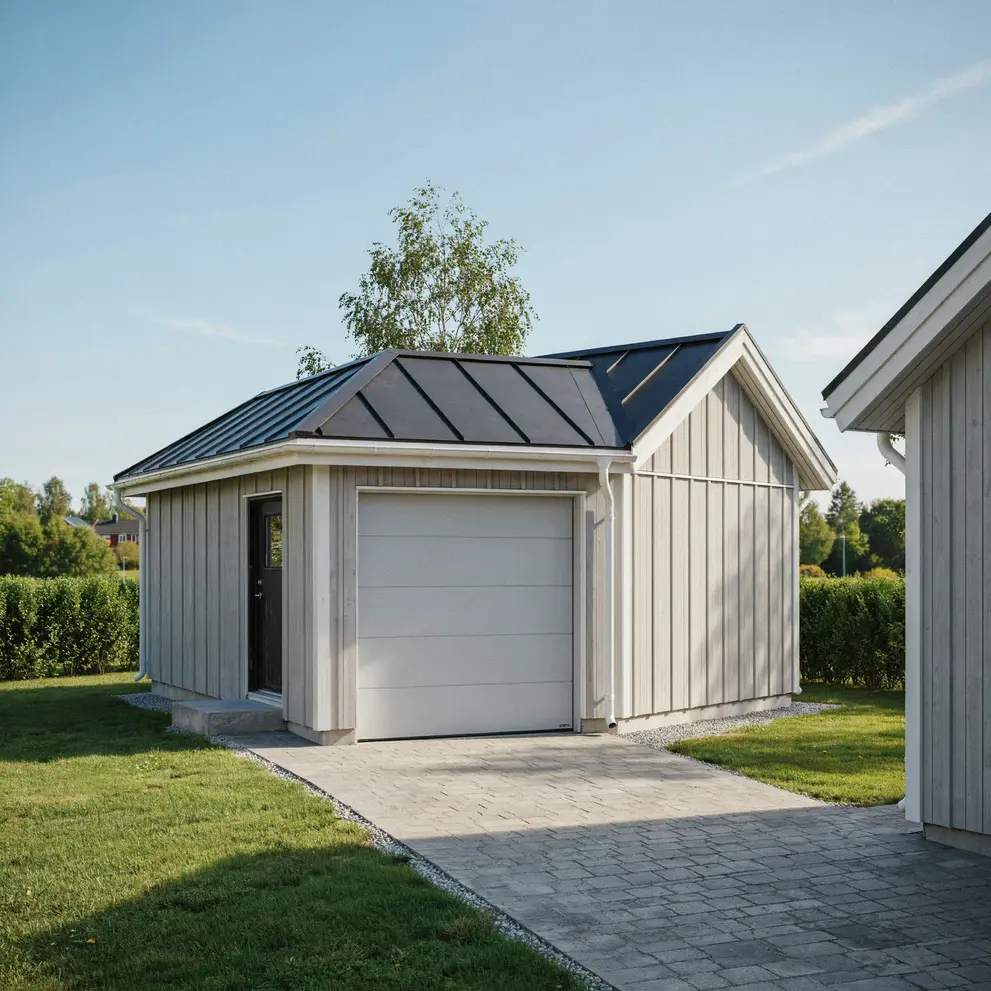 bygga garage i farsta stockholm